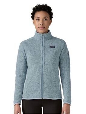 PATAGONIA Women's Better
Sweater Zip-up Fleece Jacket, fleck blue